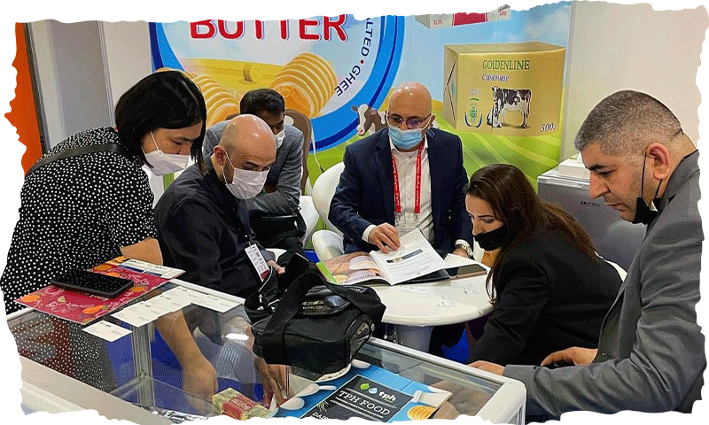 Знову беремо участь у виставці GulFood, і наша продукція представлена більш ніж у 20 країнах. Ми впевнено утримуємо позиції лідерів з експорту спреду.